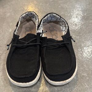 Hey Dude Kids Black Casual Shoes